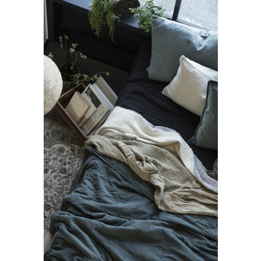 VintagequiltsengetppedobbeltdustypetrolfraIbLaursen-01