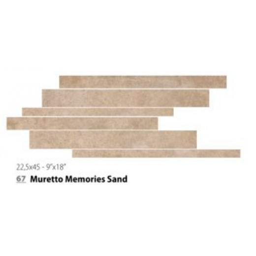 CeramicaSantAgostinoMemoriesSandMurretto225x45cm56m2REST-31