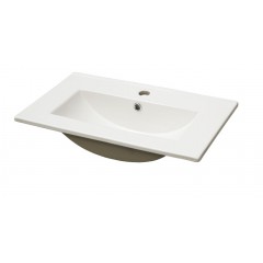 POR-60-80-100-120 - Heldækkende porcelænsvask - Hvid